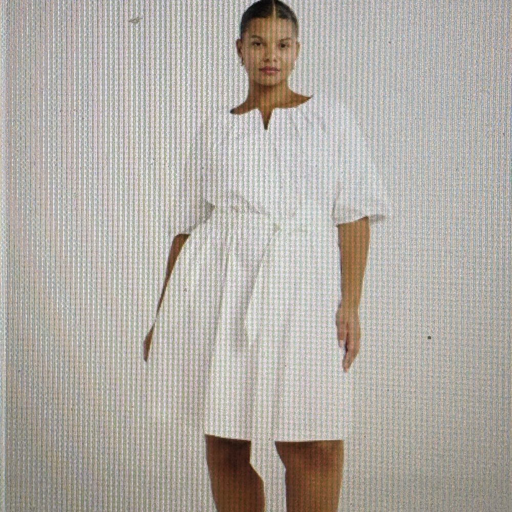 Scoop NYC White Midi Dress beautiful dress for late events - Picture 5 of 5